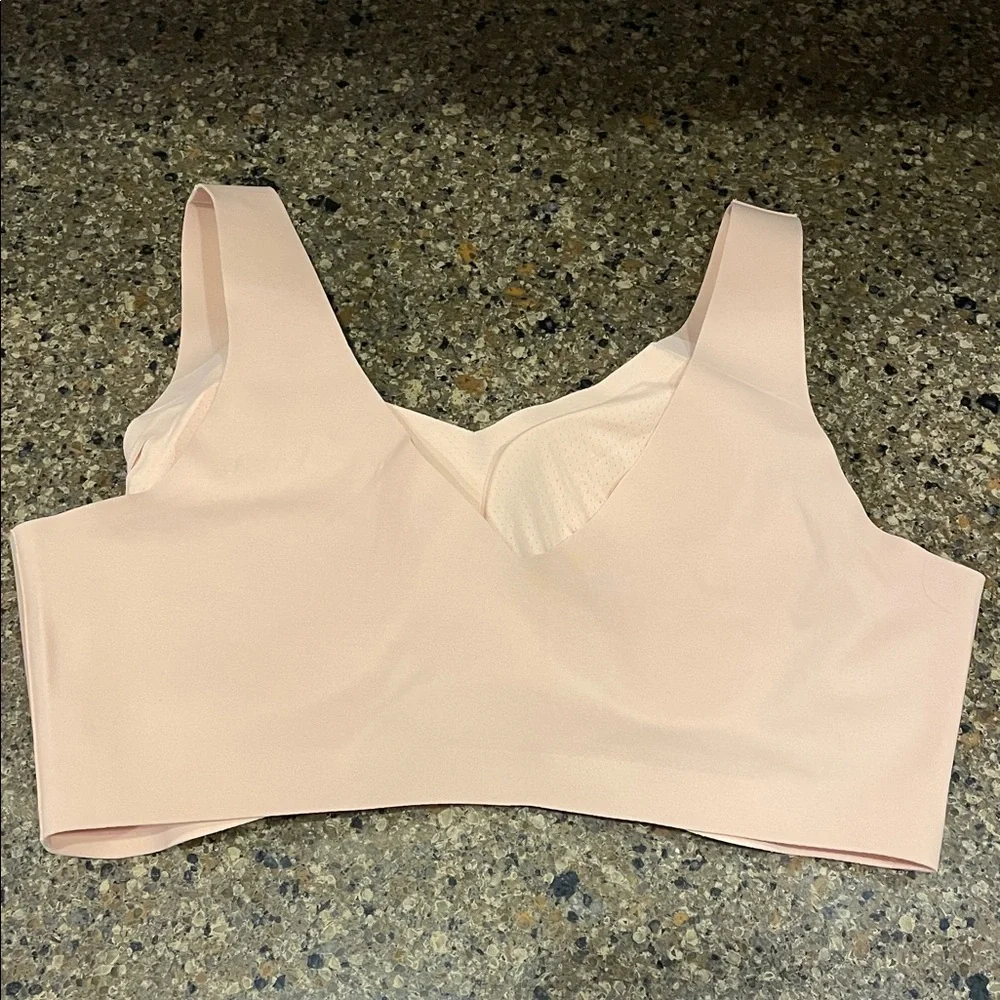 HONEYLOVE Softform V-Neck Bra Sand Nude Color Size XL - Picture 9 of 12